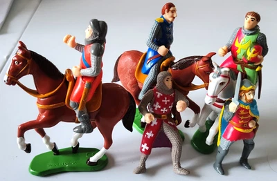Figurines Editions Atlas cavaliers Moyen Âge IMG - Photo 1/4