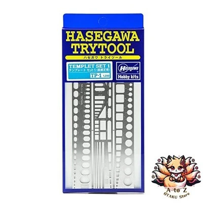 NEW Hasegawa Try Tool Series Template one straight edge (TP1) - Image 1 of 3