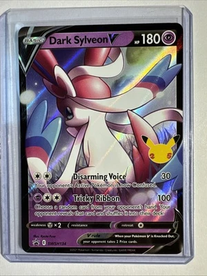 Dark Sylveon V SWSH134 Pokemon SWSH: Sword & Shield Promo Cards  Promo NM - Image 1 of 4