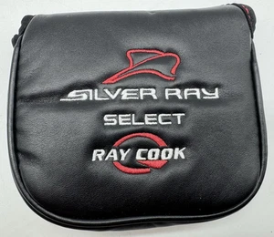 Ray Cook Silver Ray “SELECCIONAR” MAZO PUTTER HEAD COVER Cuadrado Punto Rojo En muy buena condición - Imagen 1 de 10