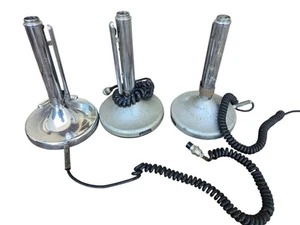 Astatic Microphone Base Lot Of 3 Parts D-104 LOLLIPOP - Zdjęcie 1 z 5