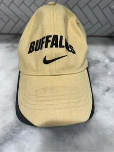 Gorra de béisbol vintage Nike Colorado Buffaloes CU beige papá talla - Imagen 1 de 6