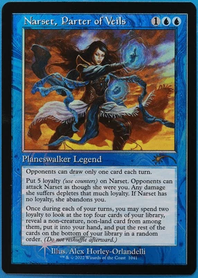 Narset, Parter of Veils (Secret Lair Retro 1041 Promo) FOIL NM CARD (507014) - Image 1 of 2
