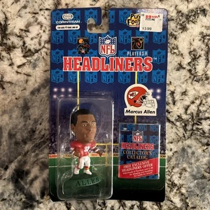 NFL HEADLINERS MARCUS ALLEN #32 KANSAS CITY CHIEFS SAMMLERFIGUR NEU    - Bild 1 von 2