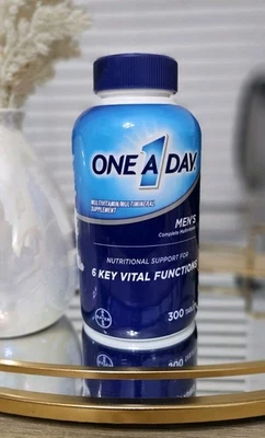 Multivitamínico Hombre One A Day, 300 Comprimidos Exp 06/2026 6 Funciones Vitales Clave Foto 1 de 4