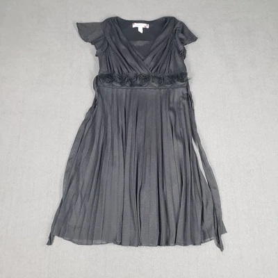 Speechless Dress Girls Size 7 Black Sparkly Rose Detail Party Dress Concert  - Image 1 of 4