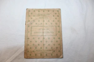 Antique 1900's English Readings For Schools Lakeside Story of Abraham Lincoln - Foto 1 di 11