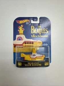 Hot Wheels 2018 Retro Entertainment The Beatles Yellow Submarine - Picture 1 of 5