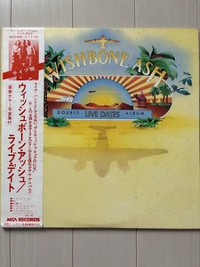 Wishbone Ash (VINYL RECORD 2LP 1973) Live Dates, MCA-9244~45, W/Photo Book & Obi - Picture 1 of 17