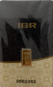 "Gold Bar" 1/2 gram Istanbul Gold Refinery (In Assay) - 💥 🔥 - Picture 1 of 2
