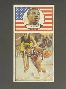 1986-87 Muggsy Bogues XRC J. Merchante Liga Baloncesto #140 Spanish Card NBA - Picture 1 of 2