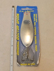 Vintage Original Doctor Spoon P286-101 Lure 1-3/16Oz Prescott Spinner Co - Picture 1 of 3