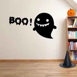 Halloween BOO! Geist Spooky Party Grusel Fenster Wandaufkleber Deko A122 - Bild 1 von 12
