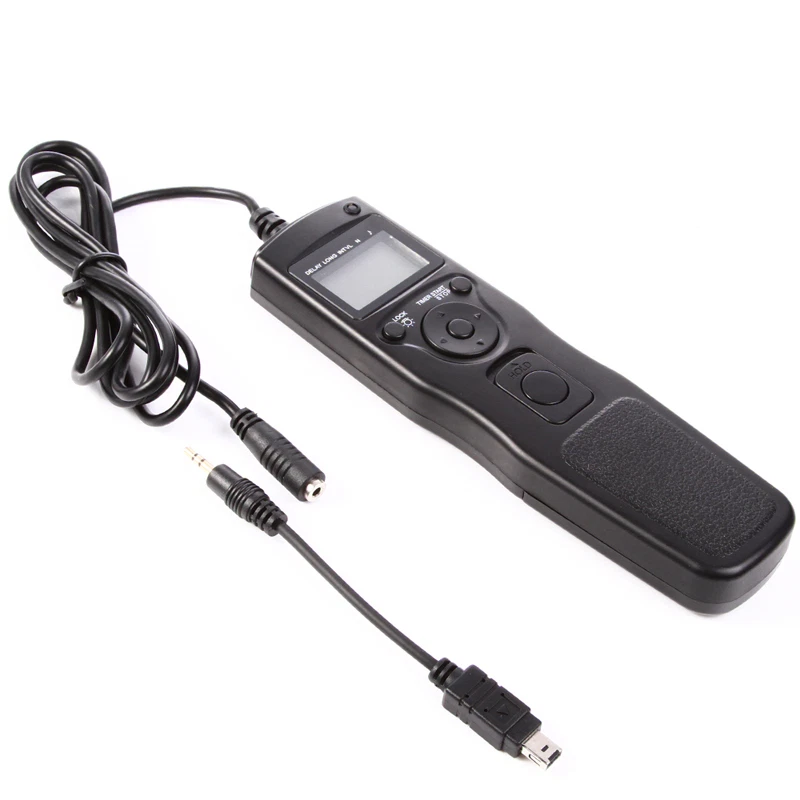 Replaceable Cord Timer Remote for Nikon D7200 D7100 D7000 D5300 D3300 D3100 D610 - Image 1 of 1