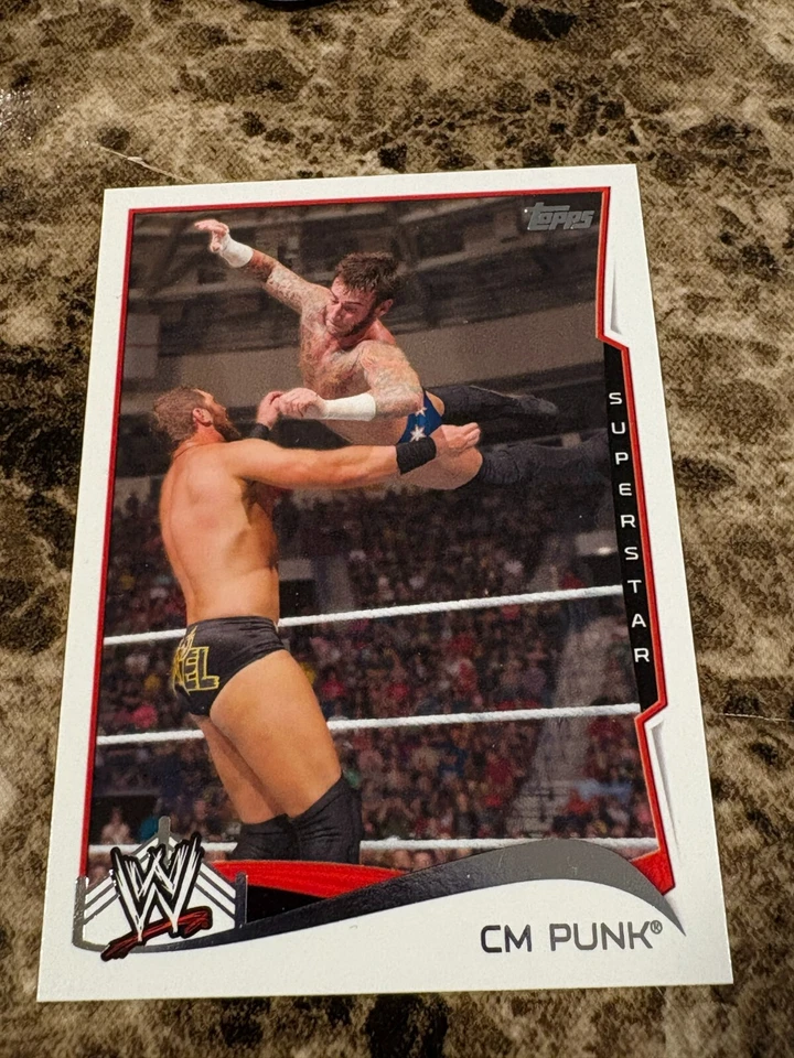 CM PUNK 2014 Topps WWE #12 - Image 1 of 2