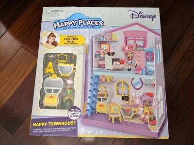 Shopkins Happy Places Disney Happy Townhouse con Belle Home Decors NUEVO Foto 1 de 4