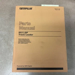 CAT Caterpillar 953 PARTS MANUAL BOOK CATALOG LIST TRACK LOADER sn 5Z345-99999 - Picture 1 of 4