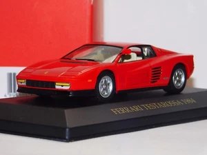 FERRARI TESTAROSSA 1984 RED FERRARI COLLECTION IXO FER022 1/43 - Picture 1 of 1