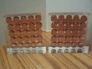 2 Buchstützen mit je 70 1974-D - Bild 1 von 5