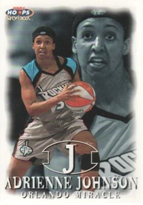 1999 Hoops WNBA Trading Card #98 Adrienne Johnson RC  Orlando Miracle - Picture 1 of 2