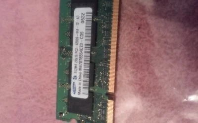 SAMSUNG 1GB (2 x 512MB) 2Rx16 PC2-4200S-444-12-A3 M470T6554CZ3-CD5 Memory   - Image 1 of 2