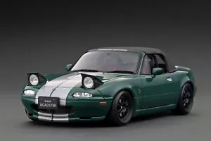 Mazda MX5 Eunos Roadster (NA) Scala IG 1/18 Modello Auto Giocattoli Collezione Regalo - Foto 1 di 5