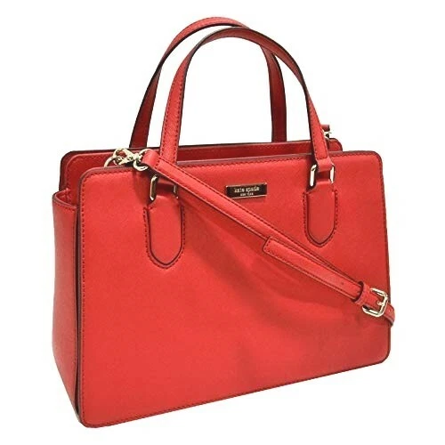 Kate Spade New York 249630 女式 Laurel Way Reese 挎包红色 M 码 — 第 1/4 张图片