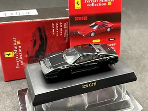 Kyosho 1/64 Ferrari collection 3 328 GTB Black Diecast model car 15F3 - Picture 1 of 5