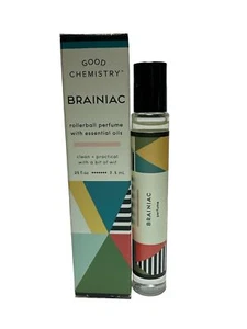 (1) Good Chemistry Brainiac VEGAN Rollerball Perfume .25 oz DISCONTINUED - Picture 1 of 2