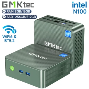 GMKtec G3 Mini PC Intel N100 8/16GB DDR4 512GB SSD Win11 Pro WiFi 6 Dual 4K - Bild 1 von 8