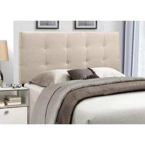 Twin Upholstered Headboard / Button Tufted Upholstery Headboard - Picture 1 of 24