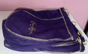Crown Royal 1,75 litri sacchetti in feltro viola con coulisse lotto di 8 nuovi - Foto 1 di 2