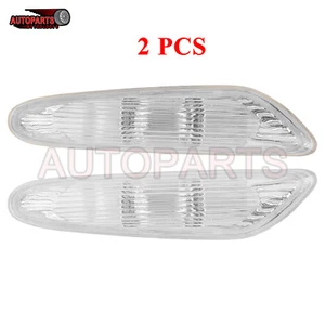 2x Lente Transparente Ámbar LED Luz de Marcador Lateral para BMW X1 E84 X3 E83 X5 E53 - Imagen 1 de 14