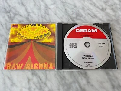 Savoy Brown Raw Sienna CD TARGET ERA! WEST GERMANY 1990 Deram 844 016-2 RARE! - Image 1 of 4