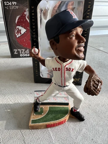 Boston Red Sox MLB Pedro Martinez Action bobblehead Foco 2003 Cover