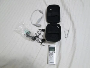Olympus WS-500M Digital Voice Recorder With USB Cable, Earpiece , Hard Case - Picture 1 of 18