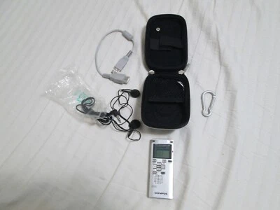 Olympus WS-500M Digital Voice Recorder With USB Cable, Earpiece , Hard Case - Image 1 of 4