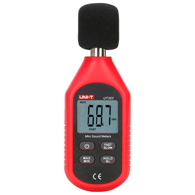 Mini Sound Level Meter Noise Tester 30-130dB Data Hold Fast & Slow Sampling - Image 1 of 4