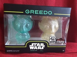 STAR WARS 40TH Celebration Exclusive 2017 Funko Hikari Minis Greedo Green/Gold - Picture 1 of 8