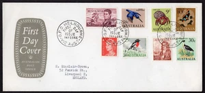 1966 Decimal Definitives Australia Birds Fish Navigator APO Shield FDC Cover - Picture 1 of 1