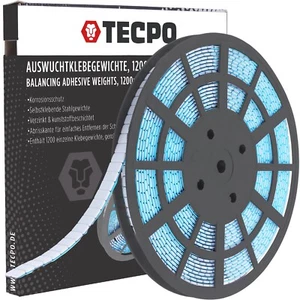 1200x5g KLEBEGEWICHTE AUSWUCHT GEWICHTE ALUFELGEN KLEBERIEGEL TECPO - Bild 1 von 3