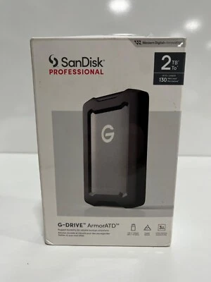 SanDisk Professional - G-DRIVE ArmorATD 2TB External USB-C Portable Hard Drive - Image 1 of 4