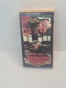 Sergio Lapel's Drawing Blood Troma Team Video VHS Preowned - Picture 1 of 5