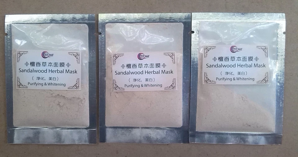 Sandalwood Herbal Mask Powder Eco Beauty 360 x 3 packs - Image 1 of 1