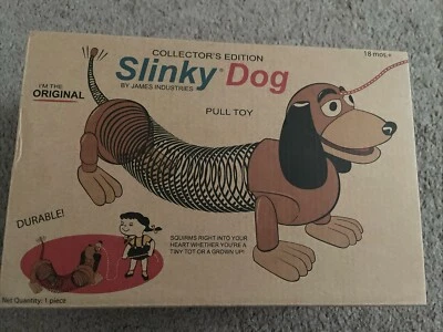 Retro Slinky Dog El Original Juguete de Primavera para Caminar, Nuevo en Caja Foto 1 de 4