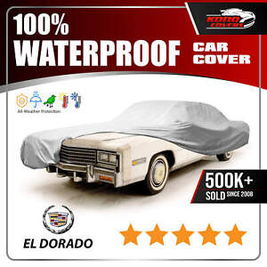 Cadillac Eldorado 6 layer Car Cover Outdoor Water Proof Rain Sun Dust UV Old Gen