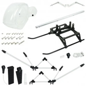 Microheli PVC Transparente Hughes 300 Escala con Tren de Aterrizaje - GOOSKY S1 - Imagen 1 de 2
