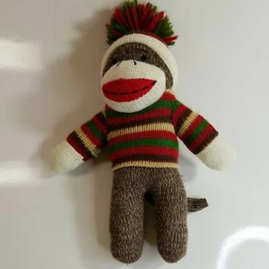 Dan Dee Sock Monkey Collectors Choice Stuffed Monkey Toy See Photos  - Picture 1 of 10