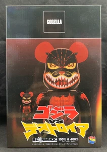 Medicom Toy Bearbrick Be@rbrick 400% + 100% Set - Melting Godzilla vs Destoroyah - Picture 1 of 6