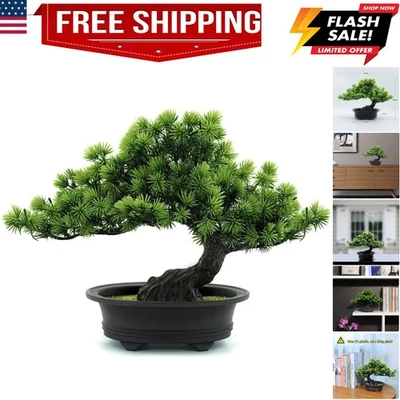 Artificial Plants Greenery Bonsai, Room Decor Fake Bonsai Tree for Home Decor... - Image 1 of 4